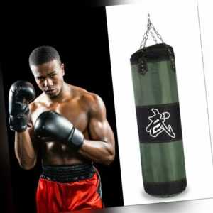 Boxsack Erwachsene Gefüllt Sandsack Punching Bag MMA Kickboxen 1m-1.2m PE