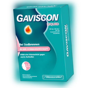 GAVISCON LIQUID 500/267/160mg  24x10 Beutel in Schwangerschaft  PZN 10982961