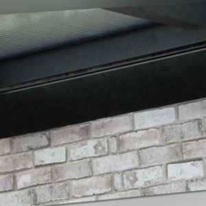 Dunkelstrahler Heizstrahler 2400 Watt mit Fernbedienung Terrassenstrahler
