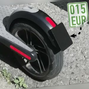 Ninebot ES1/ES2/ES4 Nummernschild License Plate