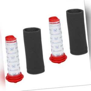 Filter Set 2 Zentralfilter , 2 Schaumfilter für Bosch BCH6PETGB/01 Athlet 25,2V