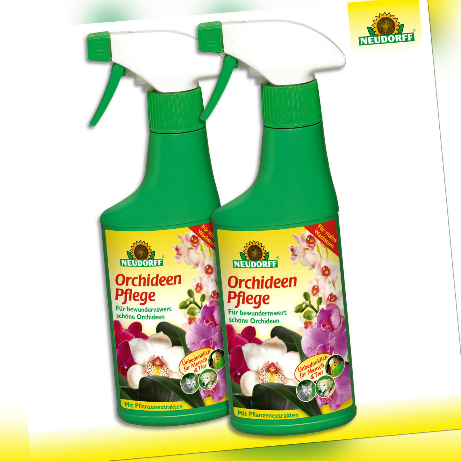 Neudorff 2 x 250 ml OrchideenPflege | Pumpspray