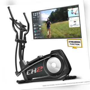 Sportstech CX2 Crosstrainer für zu Hause | mit Stromgenerator | Ellipsentrainer