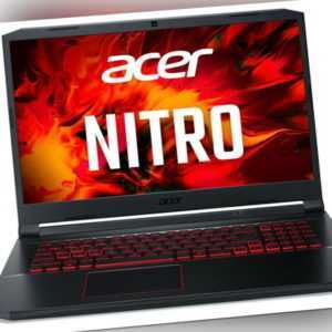 Acer Nitro AN517 17,3" FHD 120Hz GAMER i7-9750H 2TB SSD 32GB Ram NVidia GTX 1650