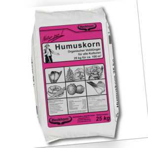 BECKMANN Humuskorn 25 kg Volldünger Kulturendünger Obstdünger Gemüsedünger