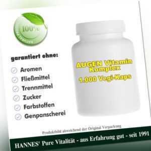 Augen Vitamin Komplex 1.000 Vegi-Kaps - Beste HANNES' Qualität