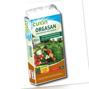 Cuxin Orgasan Organischer Volldünger 20 kg Biodünger Gartendünger Gemüsedünger