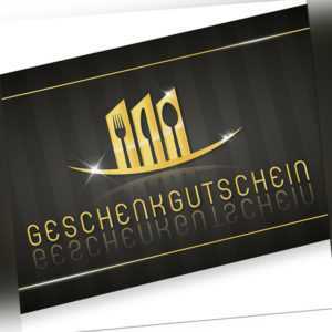 Geschenkgutscheine für Gastro (100 Stück) Gutscheine für Restaurant