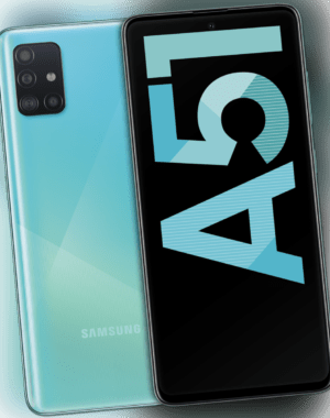 Samsung Galaxy A51 | blau | 16,4 cm (6,5 Zoll) 128 GB Quad-Kamera...