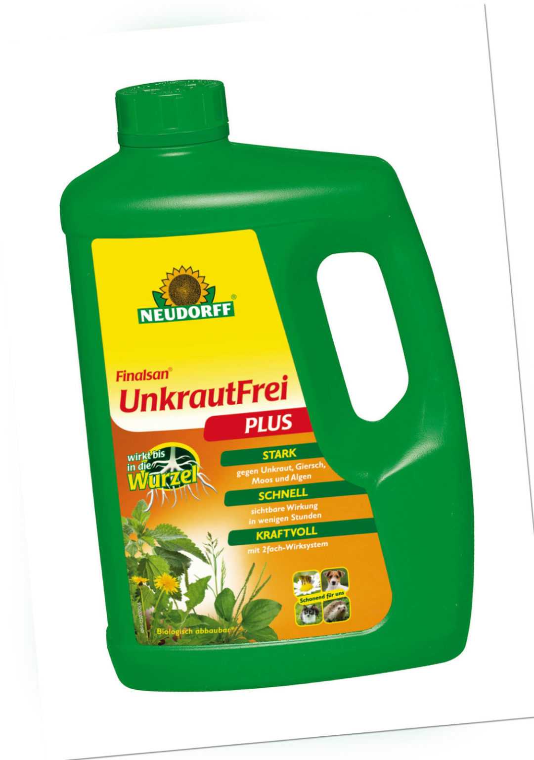 Neudorff Finalsan UnkrautFrei Plus 2 l Liter Herbizid Unkrautvernichter Konzentr