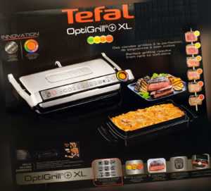 Tefal Optigrill+ XL Kontaktgrill GC724D.SB Snacking & Baking, GC722D + XA7268
