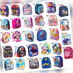 Rucksack DISNEY Kinderrucksack Kinder Tasche Schule Kindergarten Sport