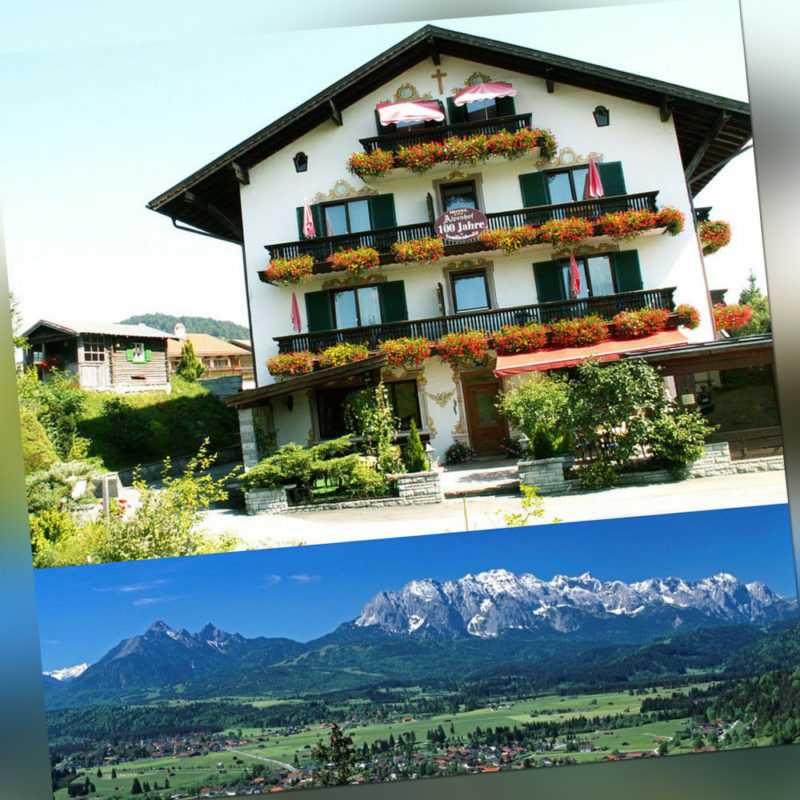 4 Tage für 2 Personen Kurz Urlaub im 3 Sterne Hotel Alpenhof Wallgau Oberbayern