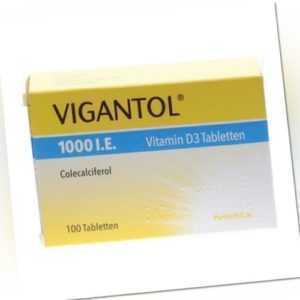 VIGANTOL 1.000 I.E. Vitamin D3 Tabletten PZN 13155684