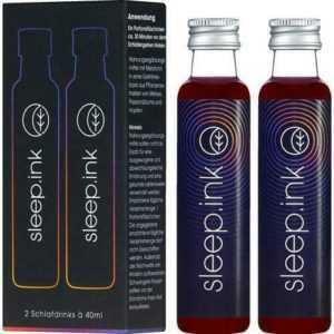 SLEEP.INK Schlafdrink m.Melatonin Portionsfla. 2X40 ml PZN 14358863