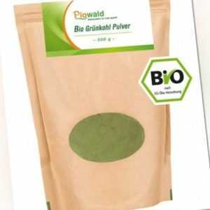 BIO Grünkohl Pulver - 500g Vorratspack (49,90 €/kg)