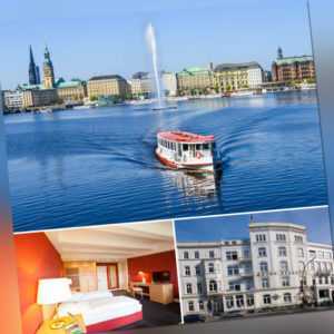 Hamburg erleben - 3 Tage Relexa Hotel Bellevue Top Lage Kurzurlaub Städtereise