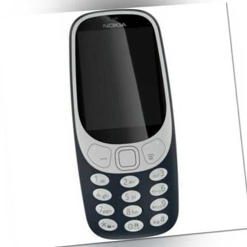 Nokia 3310 Dark Blue Dual SIM Tasten Handy ohne Vertrag MP3 Player Klassiker