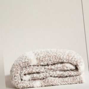 Webpelzdecke Strickdecke Felldecke Kuscheldecke Plaid 150x200