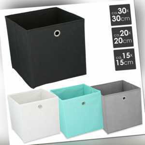 Aufbewahrungsbox Aufbewahrungs Regal Einschub Korb Box Stoff Faltbox Einteiler
