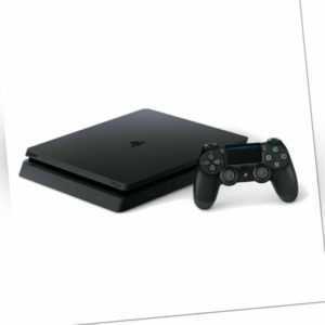 PS4 Slim 500GB Black Console & Controller Bundle Same Day Dispatch Free