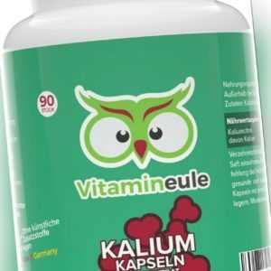 Kalium Kapseln - Kaliumcitrat - 200mg Kalium - deutsche Qualität - Vitamineule