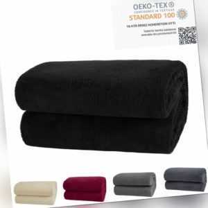 Luxus Kuscheldecke Wohndecke Tagesdecken Wellsoft Extra weich warm