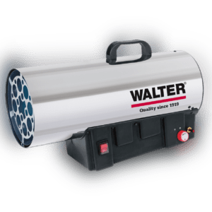 WALTER Gasheizkanone XXL Edelstahl 1000°C  max. 34,0 kW regelbar!