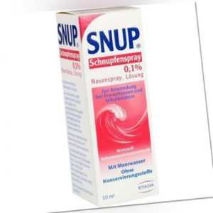 SNUP Schnupfenspray 0,1% Dos.-Spray 10 ml PZN: 4482674