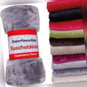 Kuscheldecke Couchdecke Sofadecke Flauschdecke Sofaüberwurf