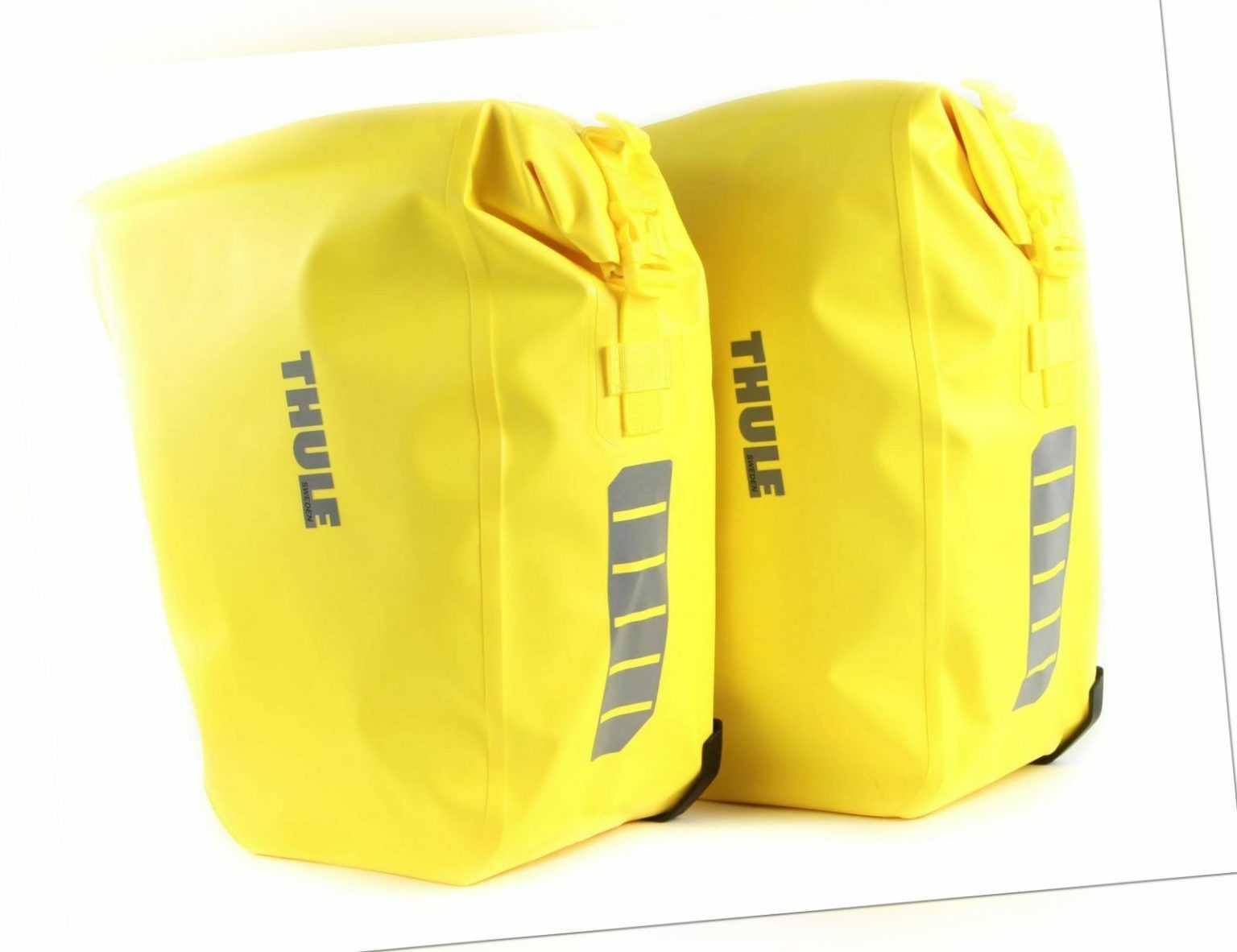 THULE Shield Pannier 25L Pair Fahrradtasche Tasche Yellow Gelb