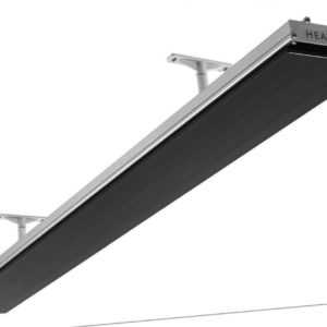 HEATSTRIP Design 2400 Elektro Dunkelstrahler | Heizstrahler Aluminium Gehäuse