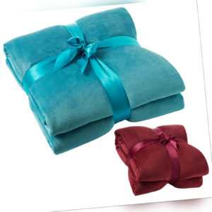 Kuscheldecke Wolldecke Tagesdecke Wohndecke Flanell 150x200