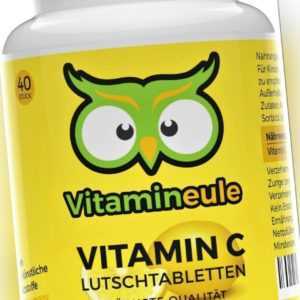 Vitamin C Lutschtabletten hochdosiert - 600mg Vitamin C Tabletten - Vitamineule