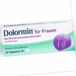 Dolormin für Frauen Tabletten bei Menstruationsbes..., 30 St. Tabletten 2434139