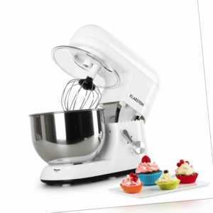 Küchenmaschine Teigknetmaschine Rührgerät Küche Mixer Schüssel 5,2L 1200W