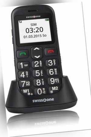 # Swisstone BBM 320C black Senioren Notruf Handy NEU OVP