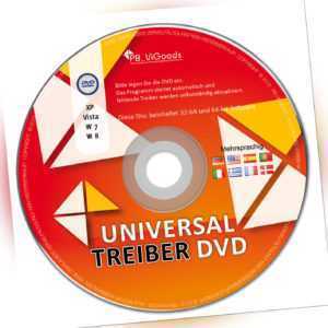 NEU: Universal Treiber DVD für Medion Notebook & PC alle Modelle Windows 10 8 7