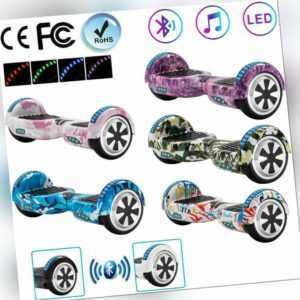 Hoverboard 6,5 Zoll Elektro Scooter Bluetooth Selbst Balance Board ElektroRoller
