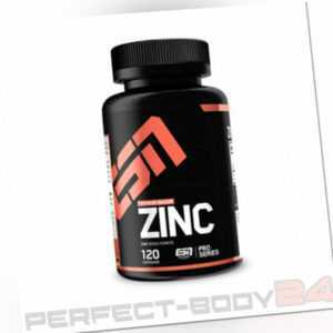 ESN Zinc Zink 120 Caps hochdosiert Vegan Mineralien Vital Sport Fitness