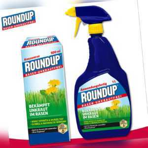 Roundup Rasen-Unkrautfrei 1 l  Anwendungsfertig + 500 ml Konzentrat