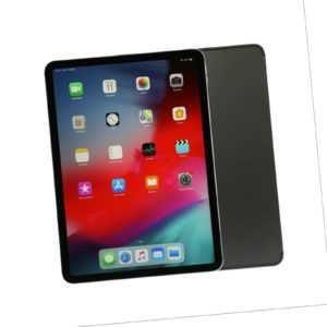 Apple iPad Pro 2018 / 11" / 256GB / Wi-Fi + 4G / Spacegrau Silber / Gebraucht