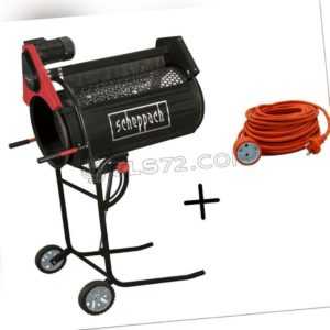 ROLLSIEB GARTENROLLSIEB KOMPOSTSIEB 250W SCHEPPACH RS350 + ELEKTROKABEL 20 MT