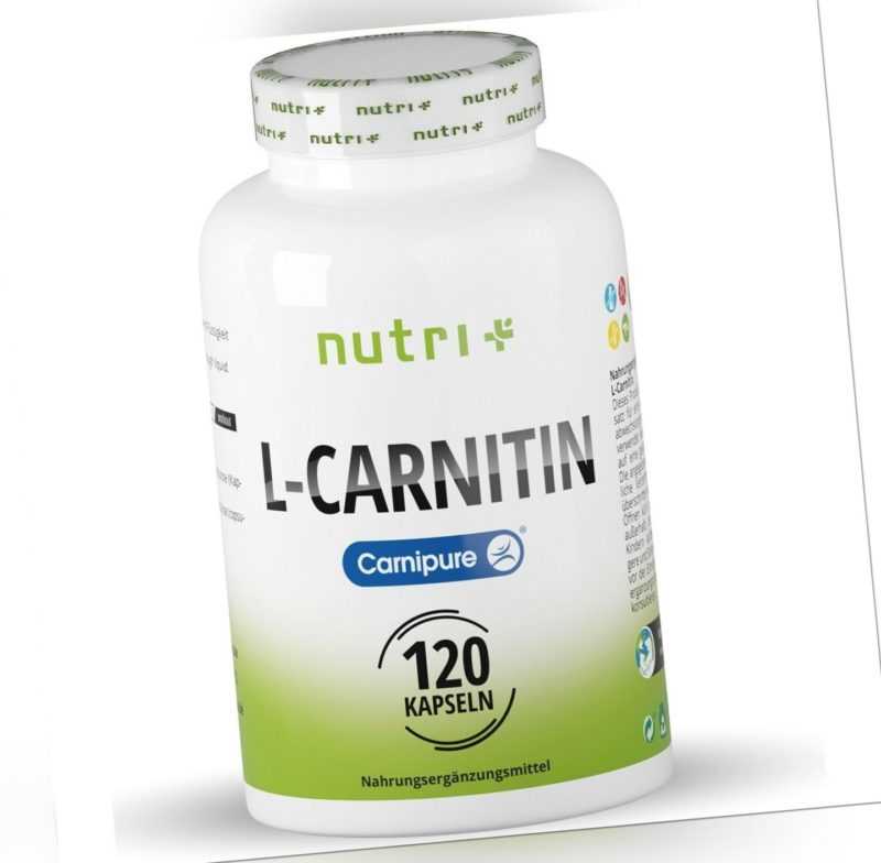 L-CARNITIN Kapseln Carnipure® 3000mg Fitness Abnehmen Diät Ausdauer ohne Zusätze