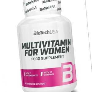 BiotechUSA Multivitamin for Women 60 Tabs