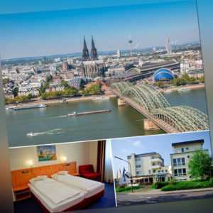 3-4 Tage Köln Wochenendtrip 3★ Hotel für 2 Personen Altstadt Rhein Dom & Kölsch