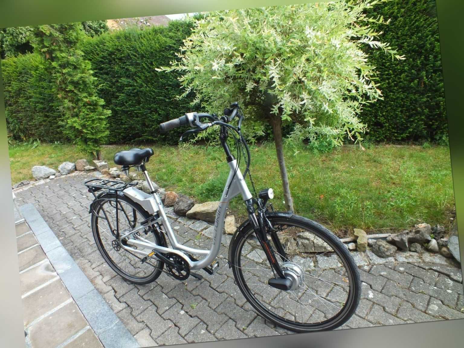 Elektrofahrrad E Bike VICTORIA Nu Vinci Silber 28 Zoll Rahmen Gr. 49  Ohne Akku