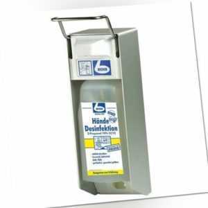 Qualitäts Desinfektionsspender Wandspender , Eurospender,  1 L Aluminiumgehäuse