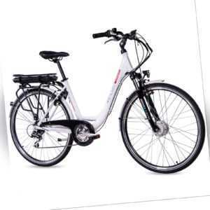 28 Zoll Elektrofahrrad Damen E-Bike CHRISSON E-LADY 8G Shimano Ananda 468Wh