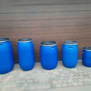 Weithalsfass Futtertonne Fasssilage Kunststoff Regen Fass Gepäcktonne 60-220l
